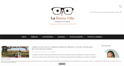Desktop Screenshot of labuenavidaenzaragoza.com